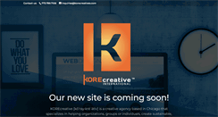 Desktop Screenshot of korecreatives.com